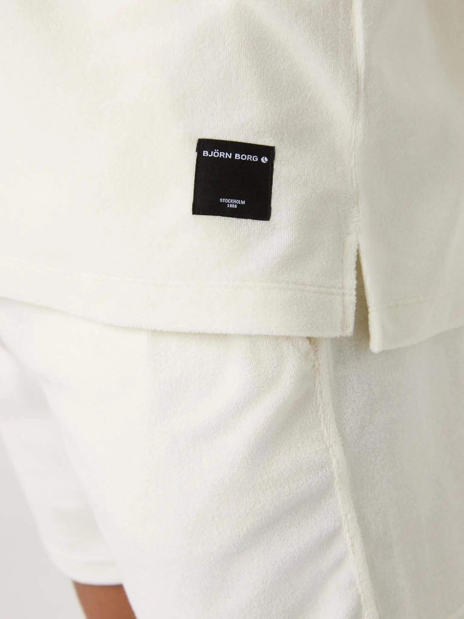 bjorn_borg BORG TOWELING POOL SHIRT EGRET Herren 4/5
