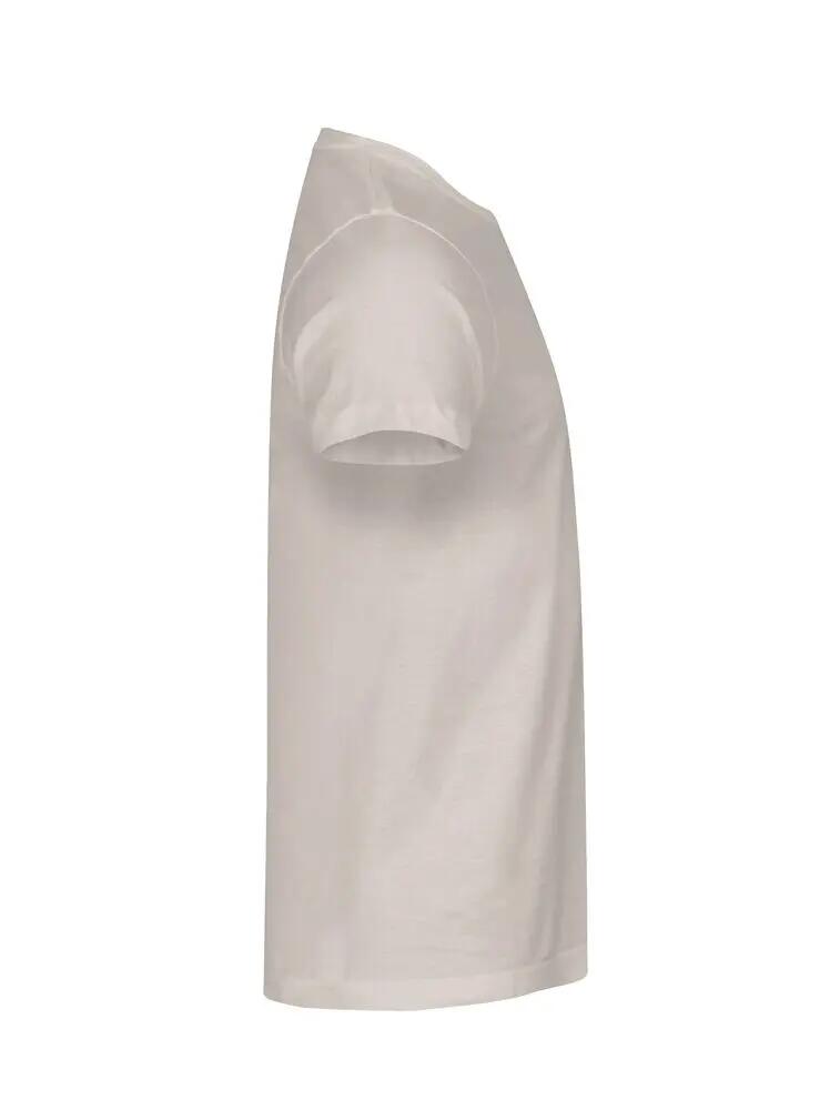 clique Basic-T T-shirt uomo vestibilità più aderente cotone Stone 2/5