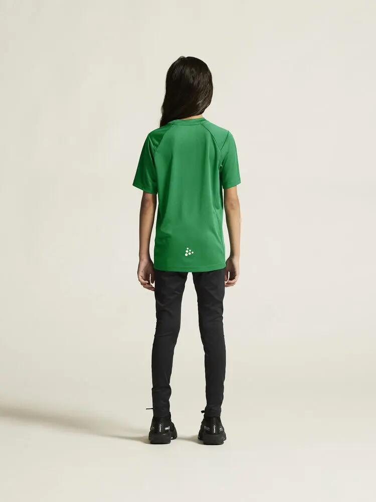 craft Rush 2.0 SS Tee Jr — T-shirt de treino leve em poliéster reciclado 5/7