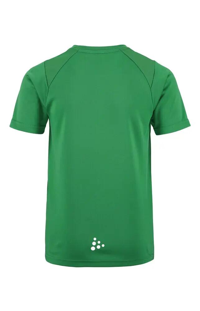 craft Rush 2.0 SS Tee Jr — T-shirt de treino leve em poliéster reciclado 2/7