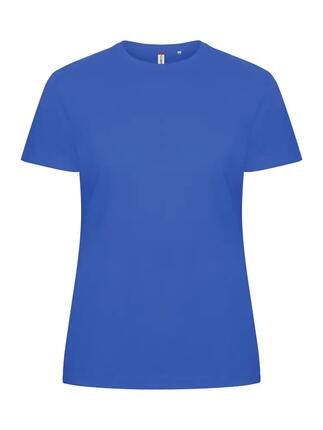 clique Basic-T Women T-shirt slim fit katoen, royal blue