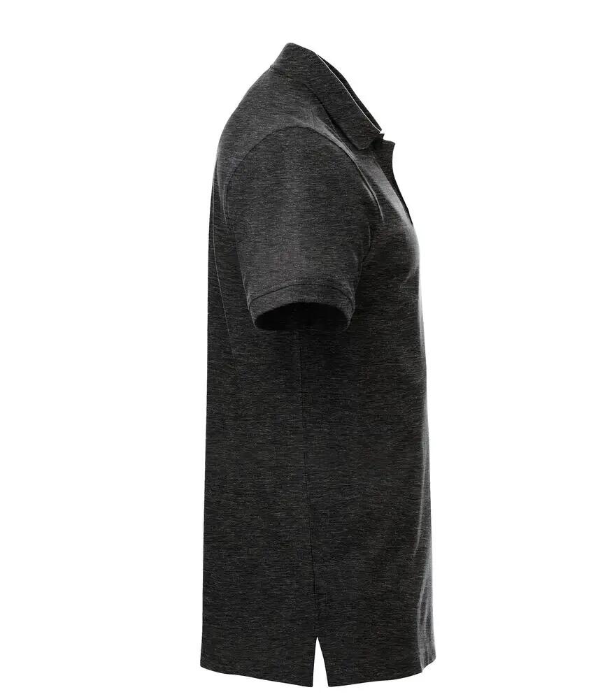 clique Classic Lincoln S/S polo homme anthracite melange 3XL 4/4