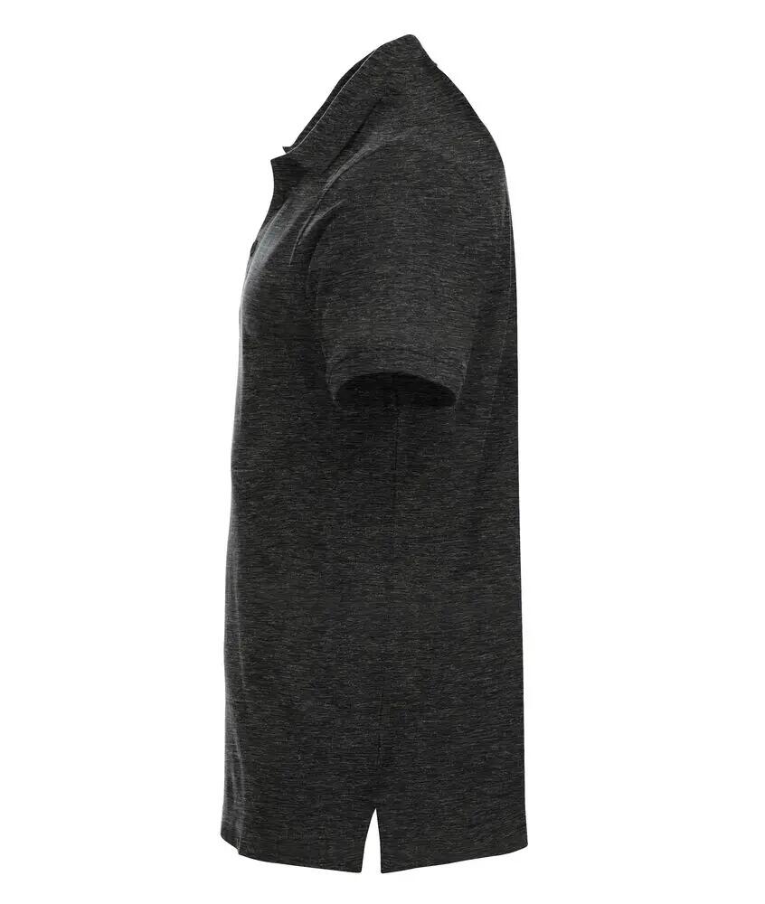 clique Classic Lincoln S/S polo homme anthracite melange 3XL 3/4