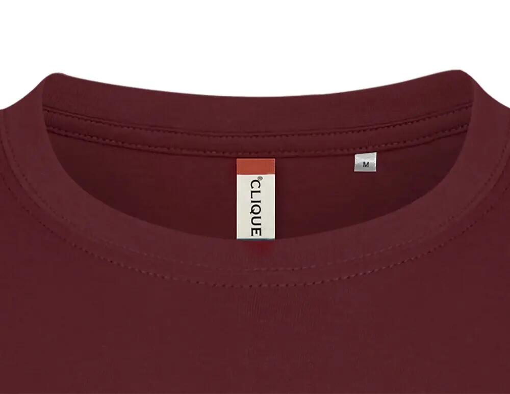 clique Basic-T T-shirt homem em algodão, corte mais justo 5/5