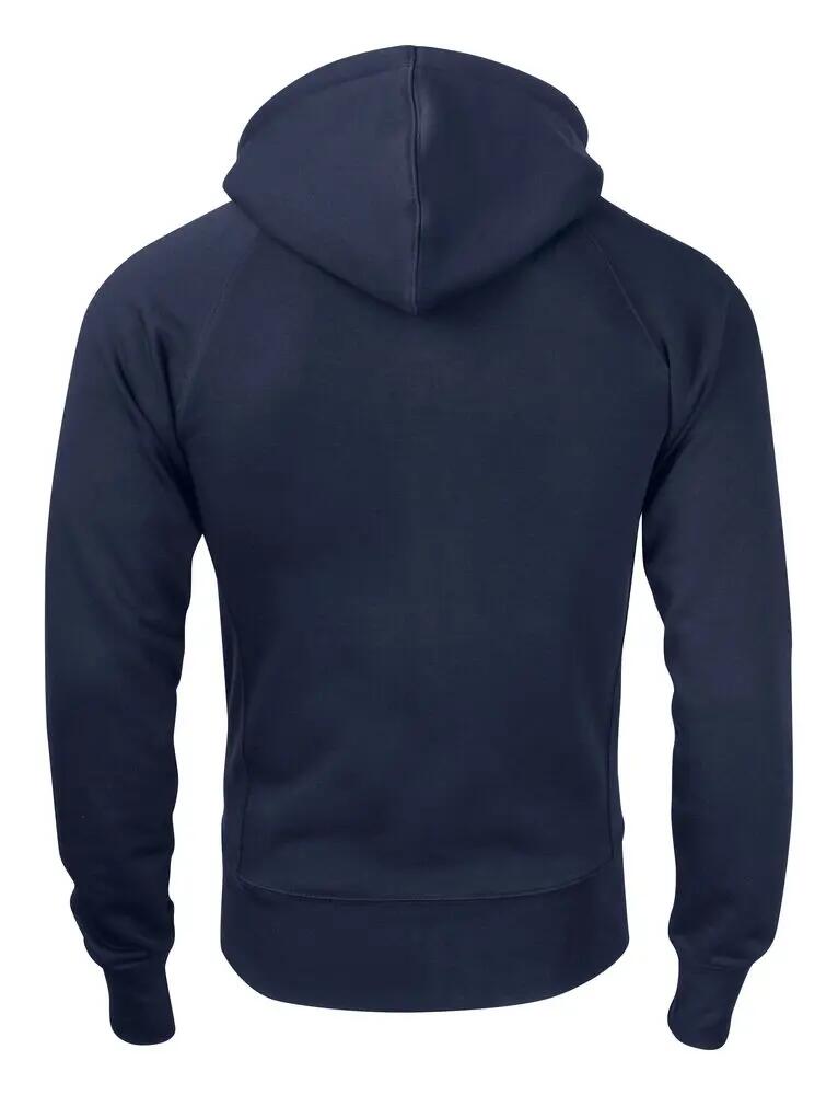 clique Harper sweat à capuche zippé unisexe en coton-mélange 2/4