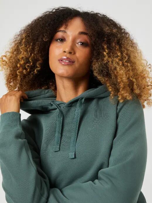 bjorn_borg CENTRE HOODIE mulher BALSAM GREEN 5/5