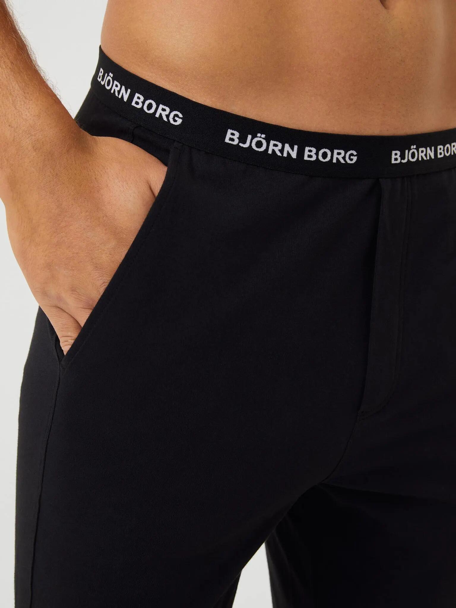 bjorn_borg CORE LOUNGEWEAR PANTS en BLACK BEAUTY pour homme 4/4