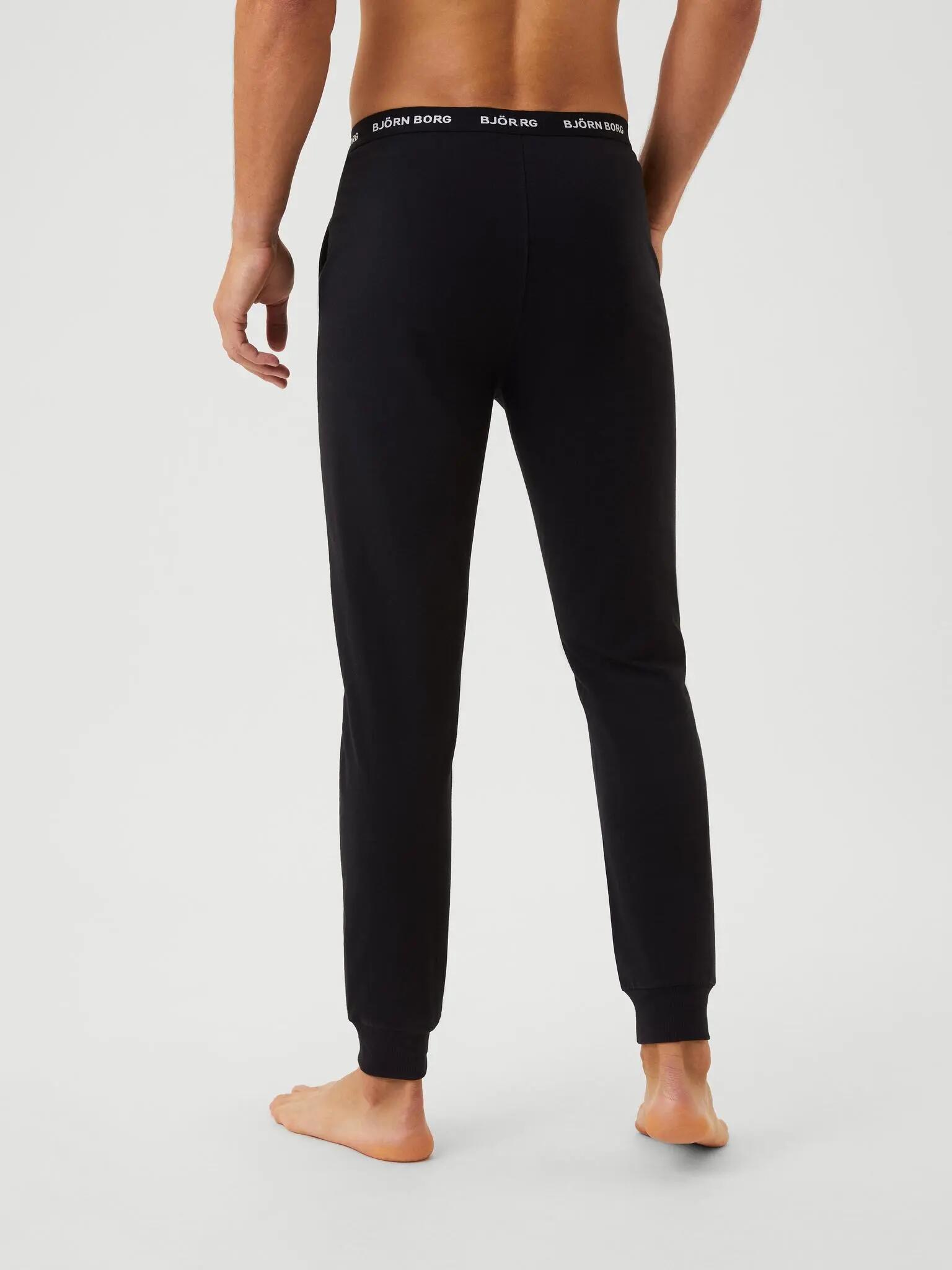 bjorn_borg CORE LOUNGEWEAR PANTS en BLACK BEAUTY pour homme 2/4
