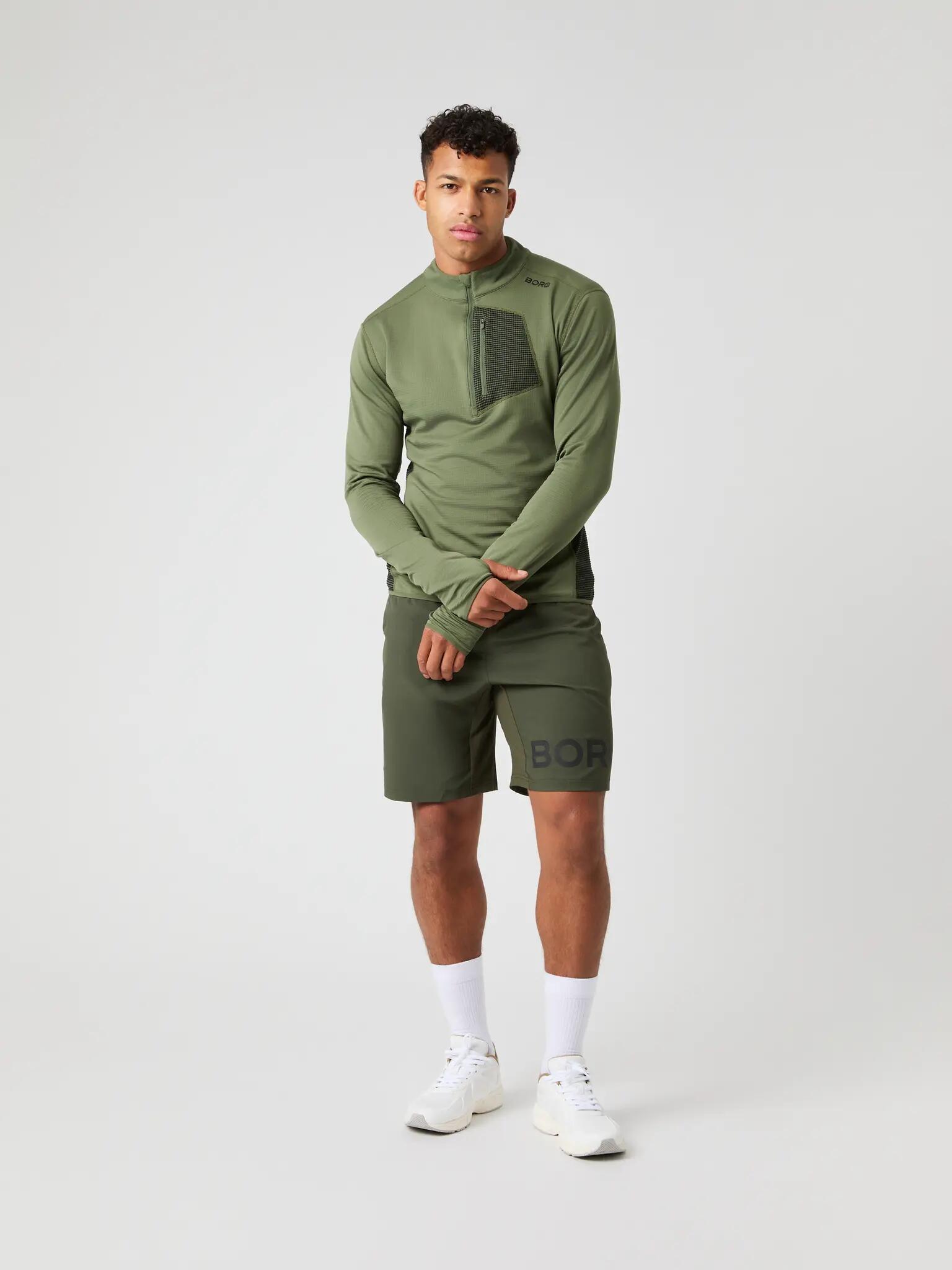 bjorn_borg BORG FLEECE MIDLAYER em FOREST NIGHT para homem 3/3