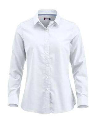 Clique oxford overhemd dames lange mouw katoen