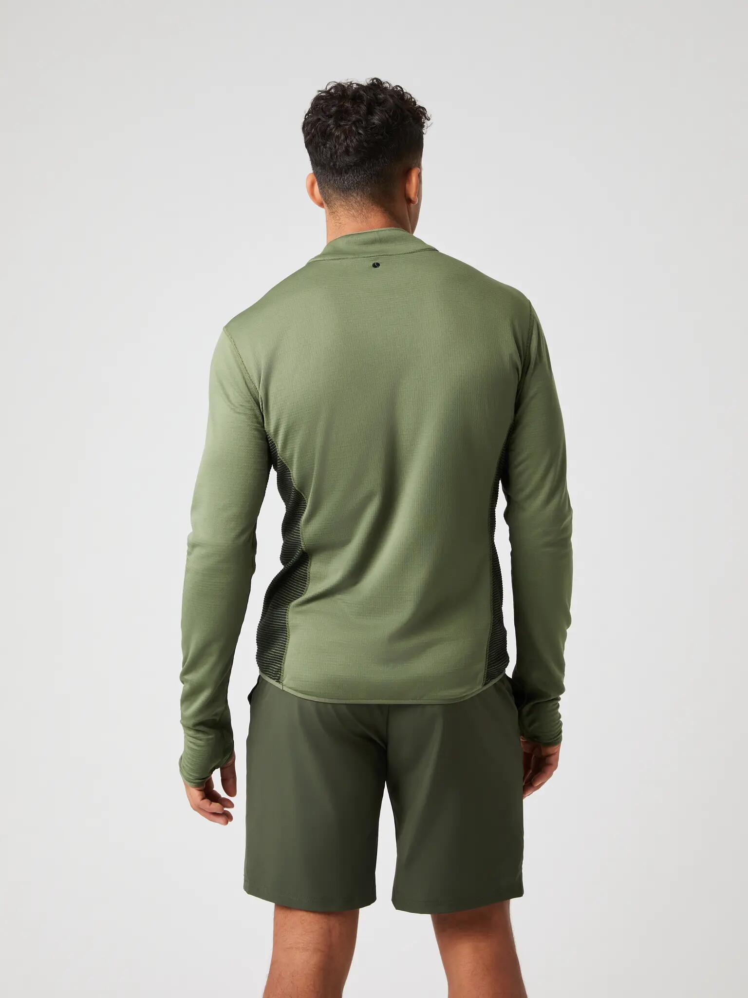 bjorn_borg BORG FLEECE MIDLAYER em FOREST NIGHT para homem 2/3