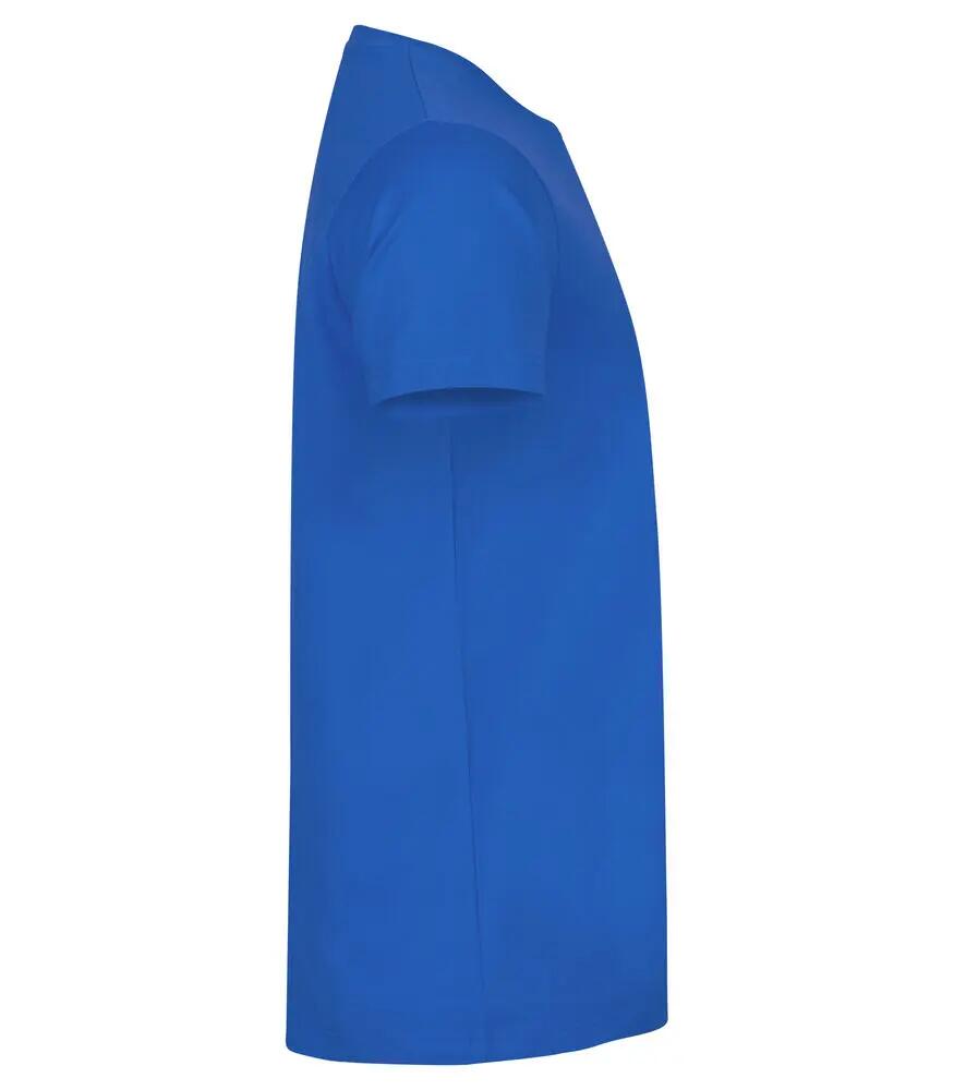 clique Premium Long-T – camiseta extra larga de algodón azul 4/4