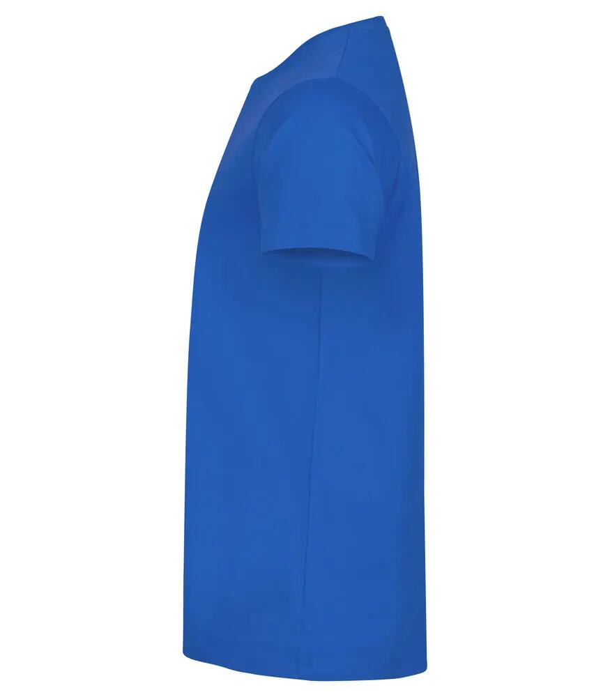 clique Premium Long-T – camiseta extra larga de algodón azul 2/4