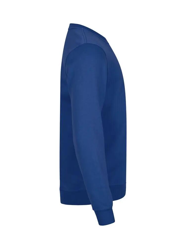 clique Miami Roundneck – Sudadera unisex azul en algodón y poliéster reciclado 4/4