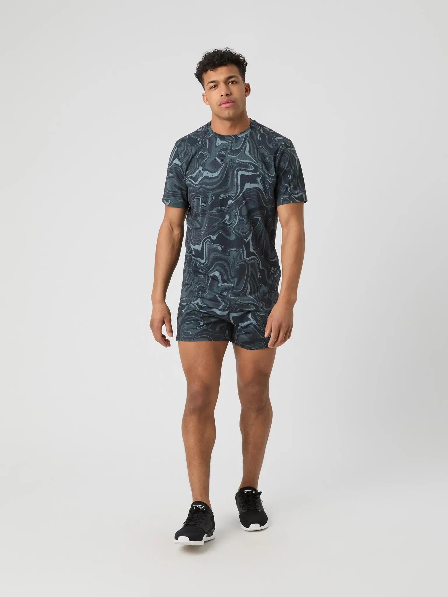 bjorn_borg BORG PERFORMANCE PERFORATED T-SHIRT - BB LIQUID 1 3/5