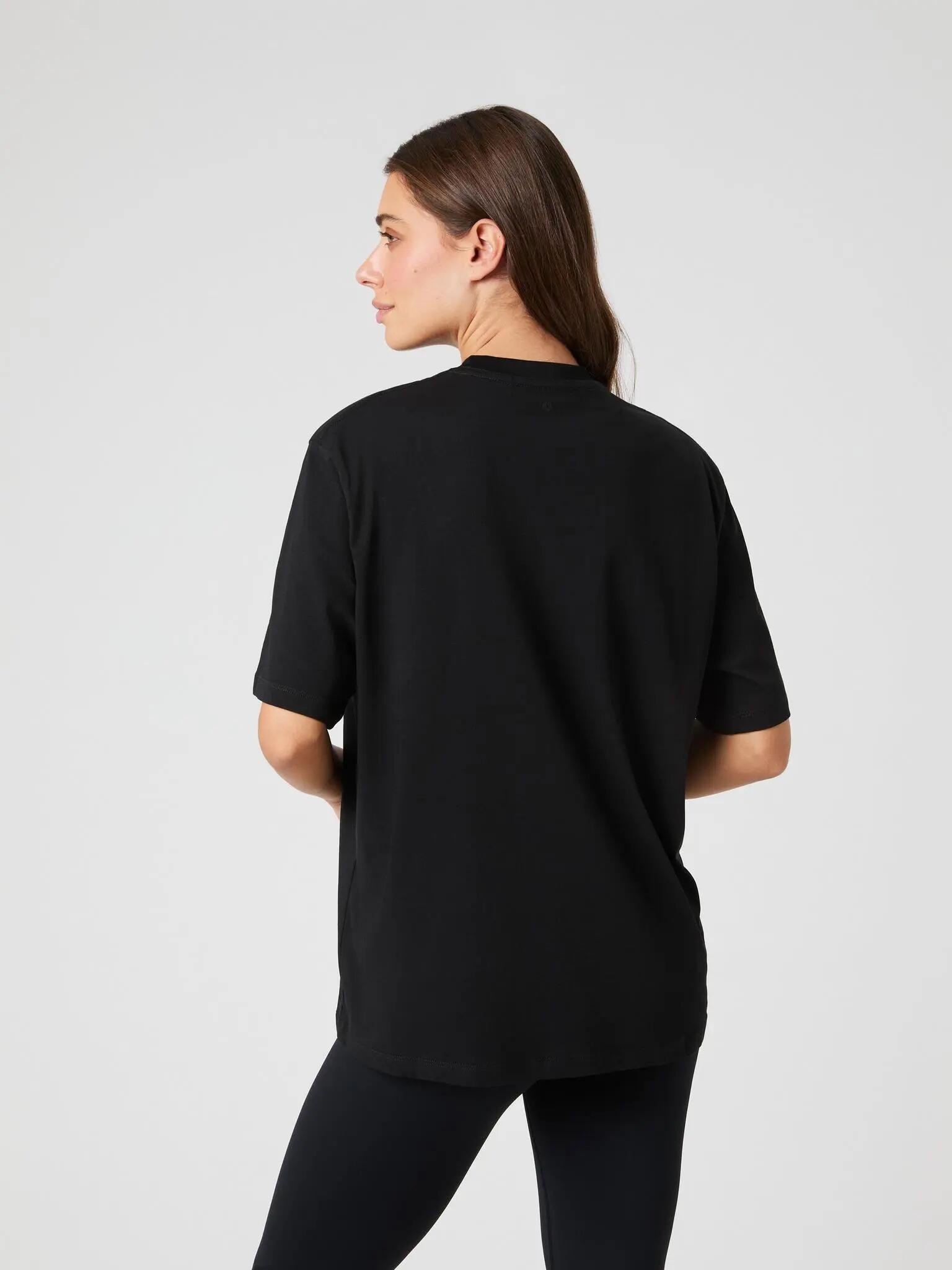 bjorn_borg Oversize T-shirt STUDIO z recyklowanego poliestru - BLACK BEAUTY 2/4
