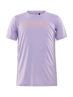 Craft rush ss tee jr licht polyester t-shirt – lavender