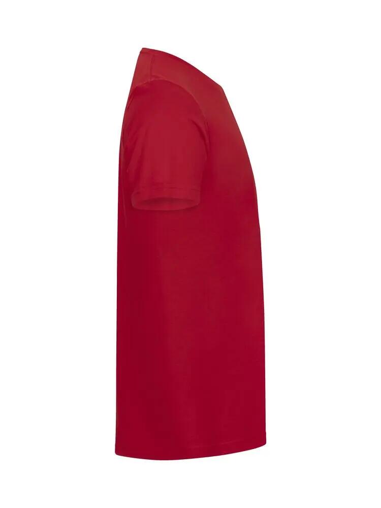 clique Classic OC-T T-shirt uomo cotone biologico rosso 4XL 2/4
