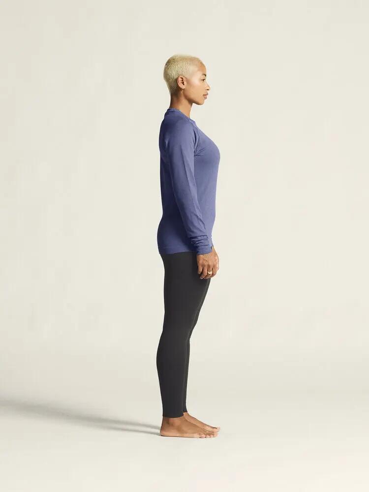 craft Active Comfort LS 2 W – T-shirt de manga comprida respirável em tecido 5/7