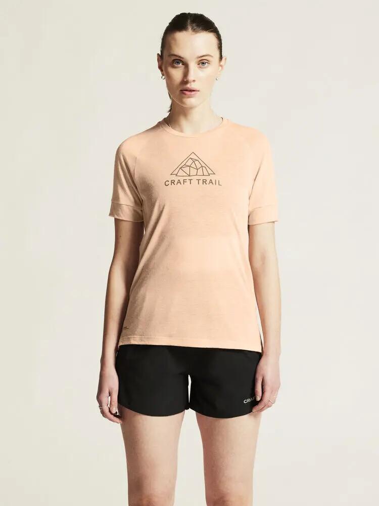 craft Wool SS Tee W maglia maniche corte in poliestere riciclato e lana 6/7