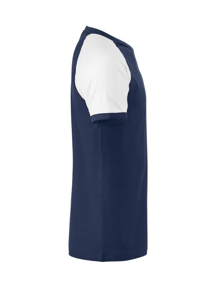 clique Raglan-T T-shirt raglan bicolore in cotone pettinato 4/4