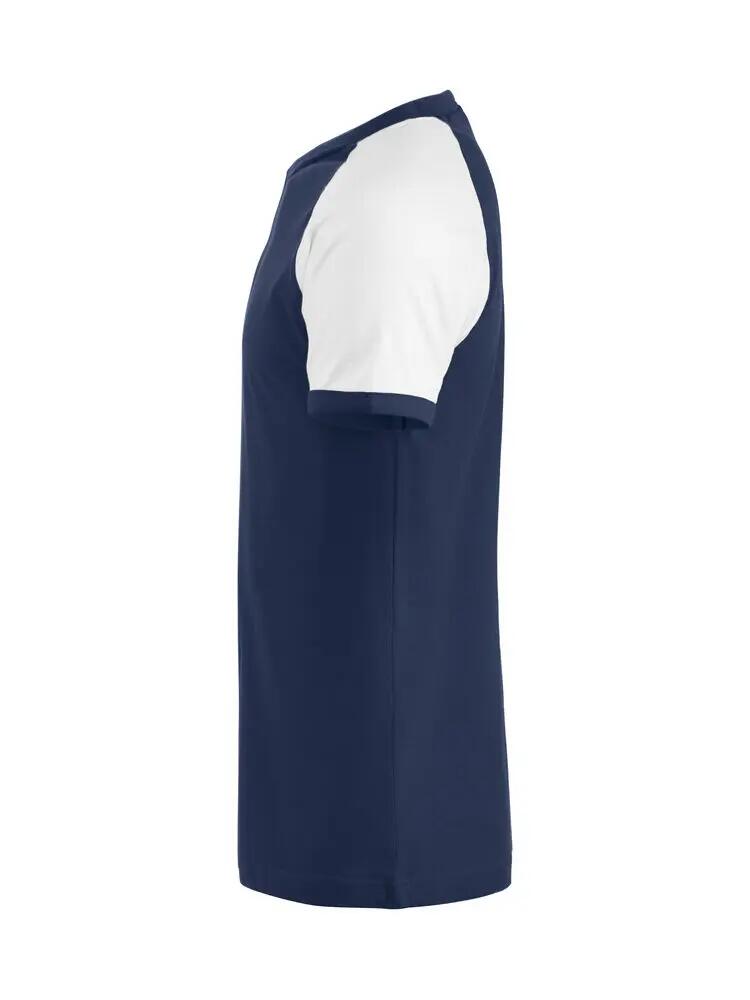 clique Raglan-T T-shirt raglan bicolore in cotone pettinato 3/4