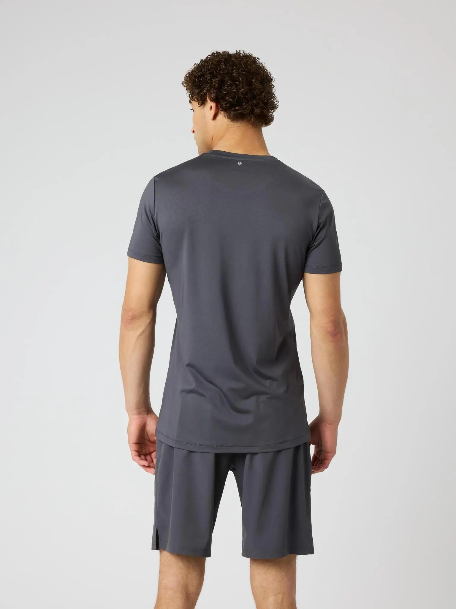 bjorn_borg BORG GRAPHIC T-SHIRT en polyester recyclé — ASPHALT 2/4