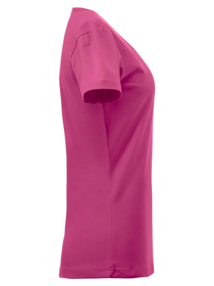 clique Top Carolina S/S feminino - decote redondo elástico 4/4