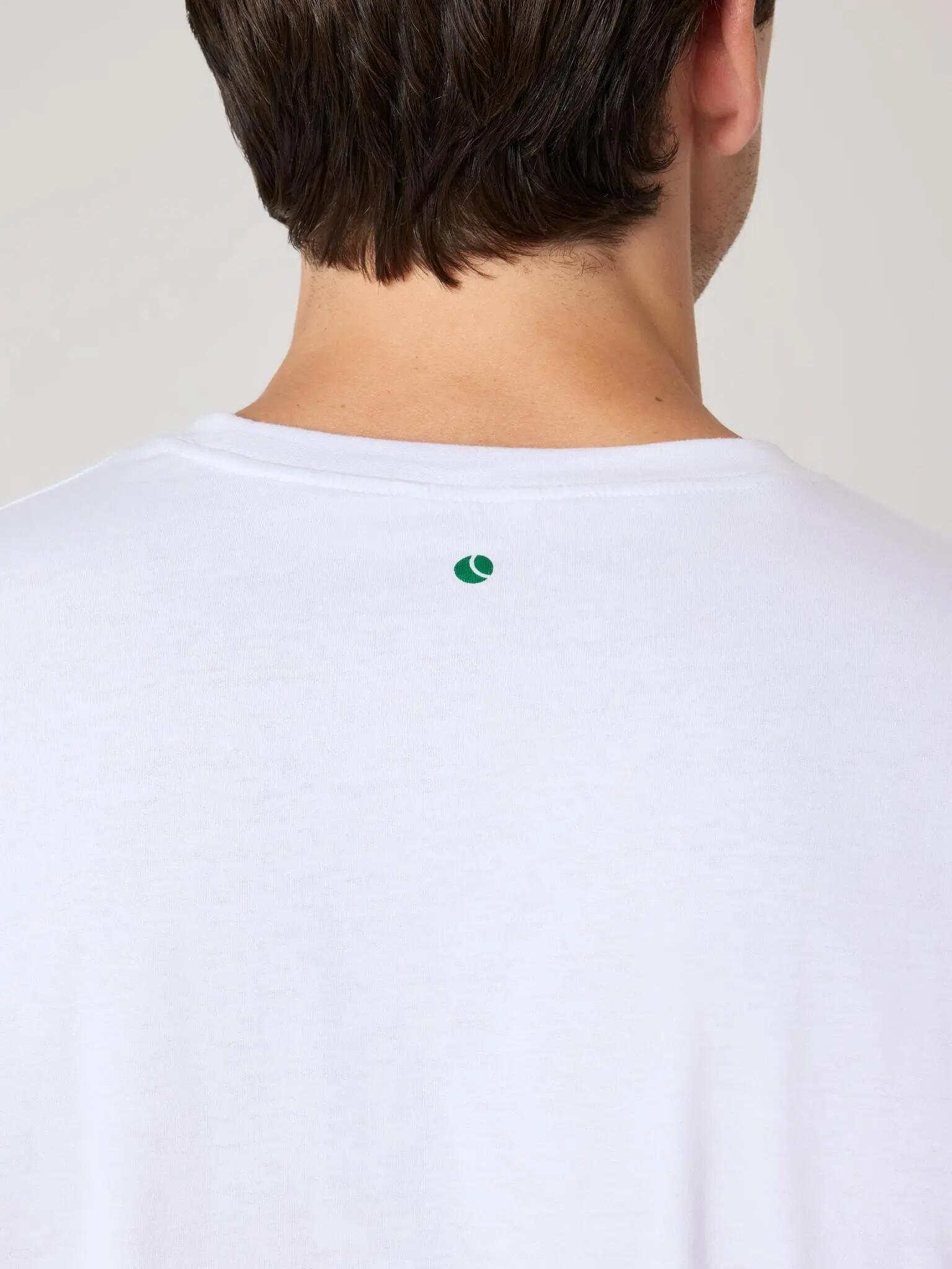 bjorn_borg BORG CLASSIC PRINT T-SHIRT in BRILLIANT WHITE 4/5