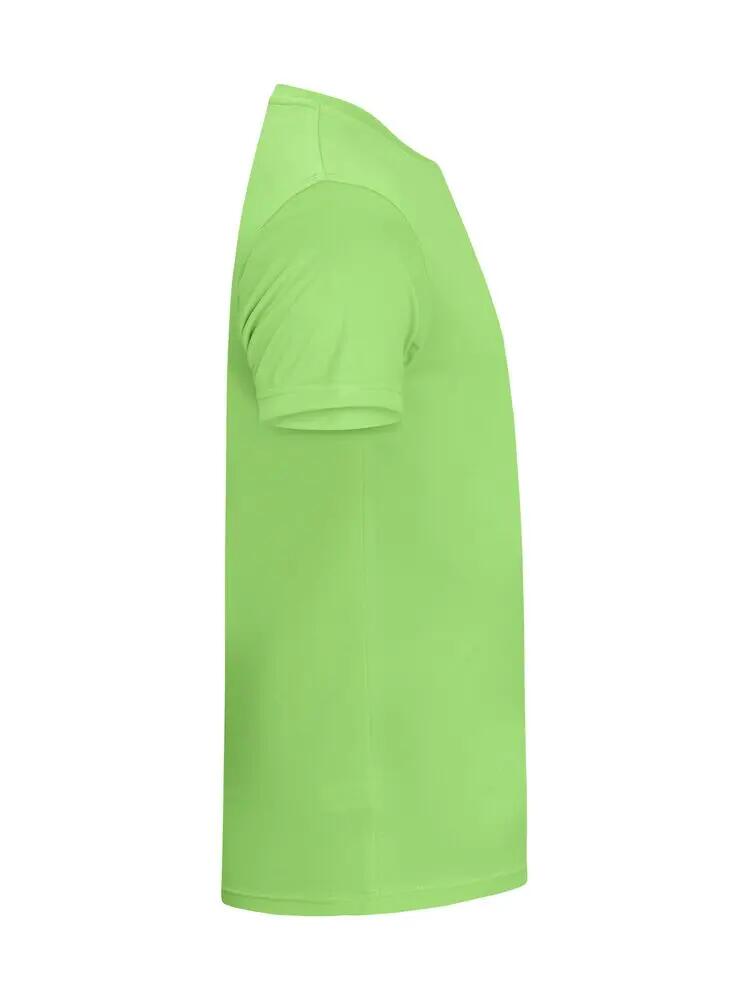 clique Basic Active-T T-shirt homem 100% poliéster – Active Green 4/4