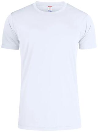 clique Basic Active-T T-shirt homme en polyester blanc