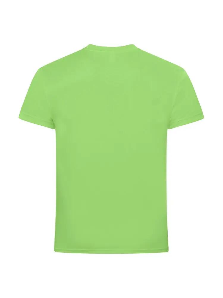 clique Basic Active-T T-shirt homem 100% poliéster – Active Green 3/4