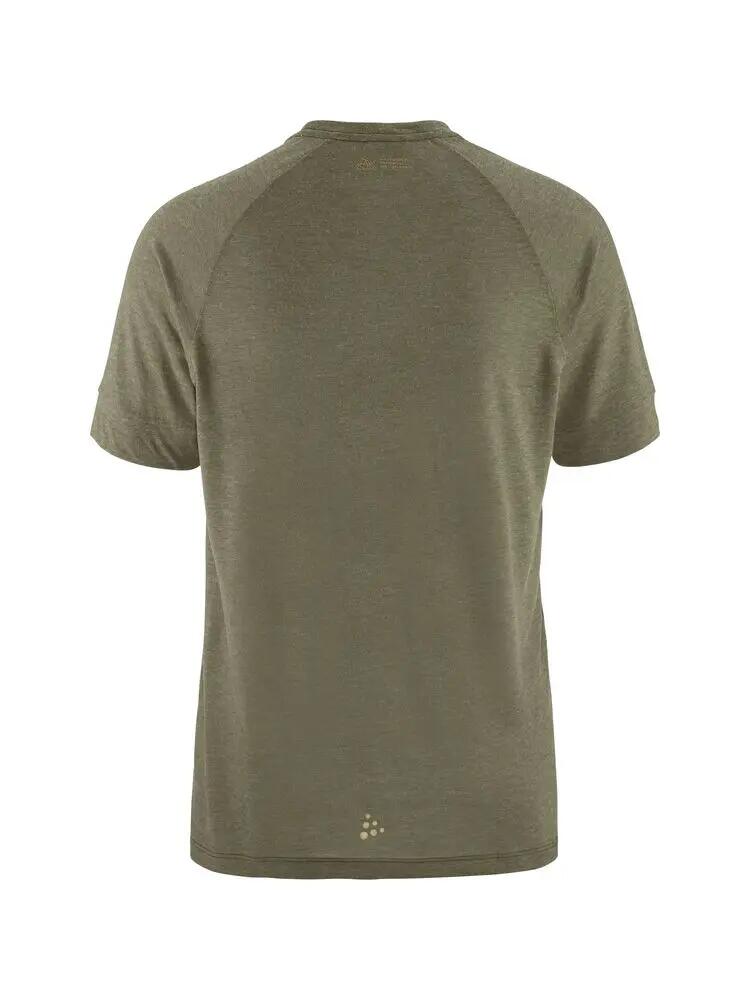 craft Wool SS Tee M maglia maniche corte in jersey poliestere riciclato e lana 7/7