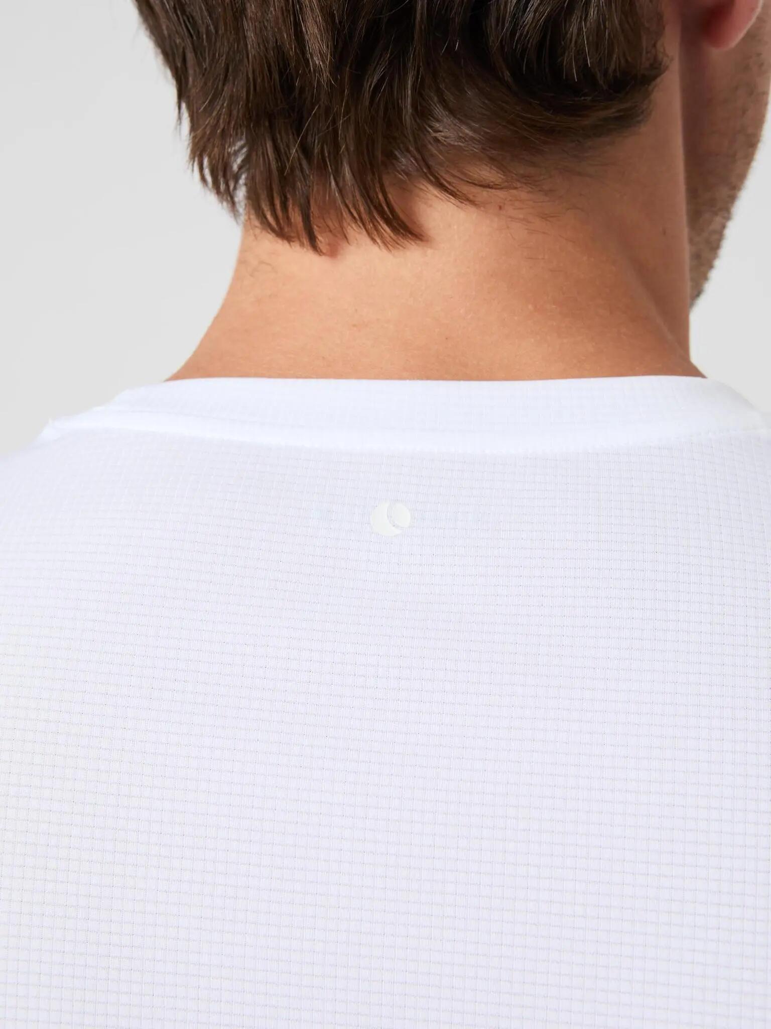 bjorn_borg BORG LIGHT T-SHIRT en polyester recyclé blanc brillant 4/5