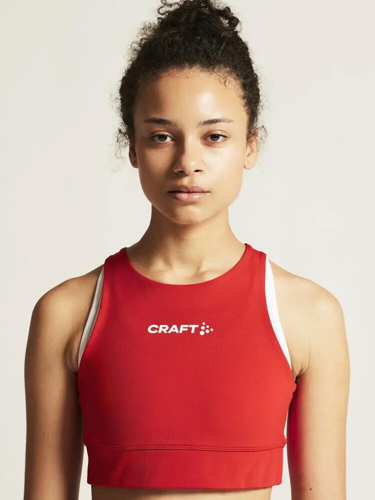 craft Rush 2.0 Crop Top W - Top curto justo em poliéster reciclado 7/7