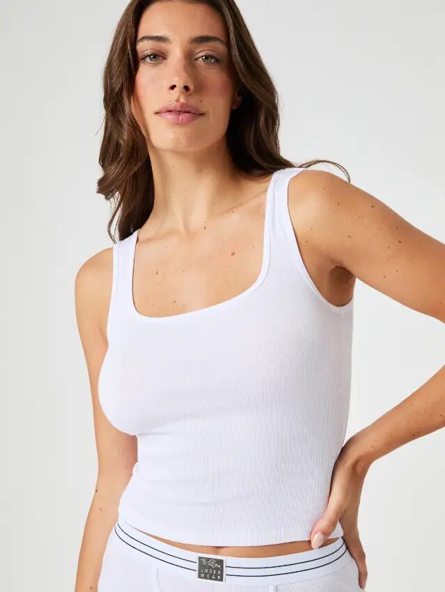 bjorn_borg ORIGINAL RIB TANK – BRILLIANT WHITE 4/4