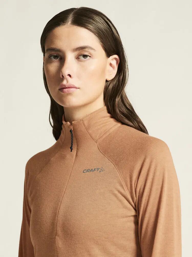 craft Wool LS Tee W – maglia manica lunga in merino e poliestere riciclato 7/7