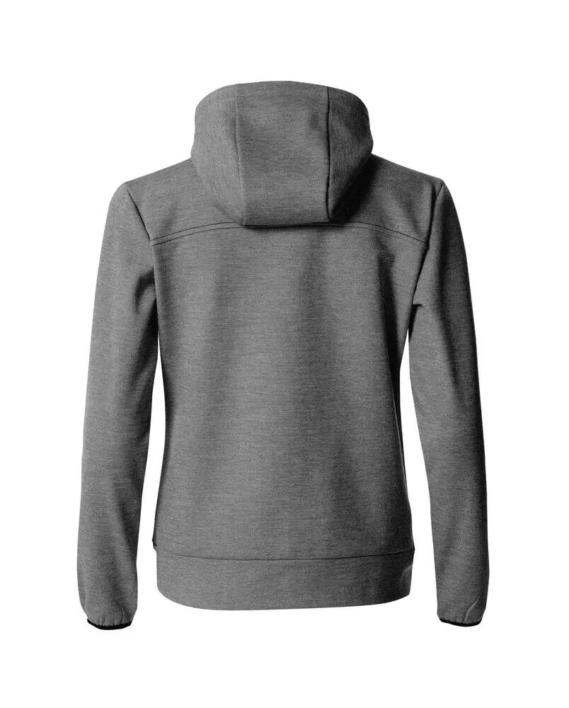 clique Ottawa Women hooded jacket polyester grijs melange 2/4