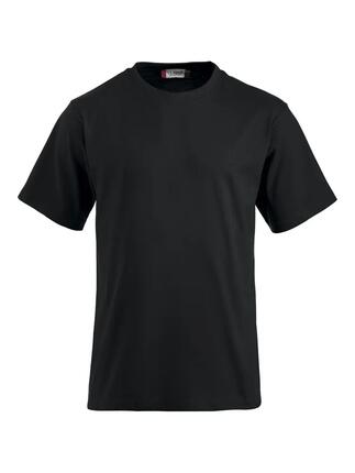 clique Classic-T T-shirt en coton peigné pré-rétréci, noir, 3XL