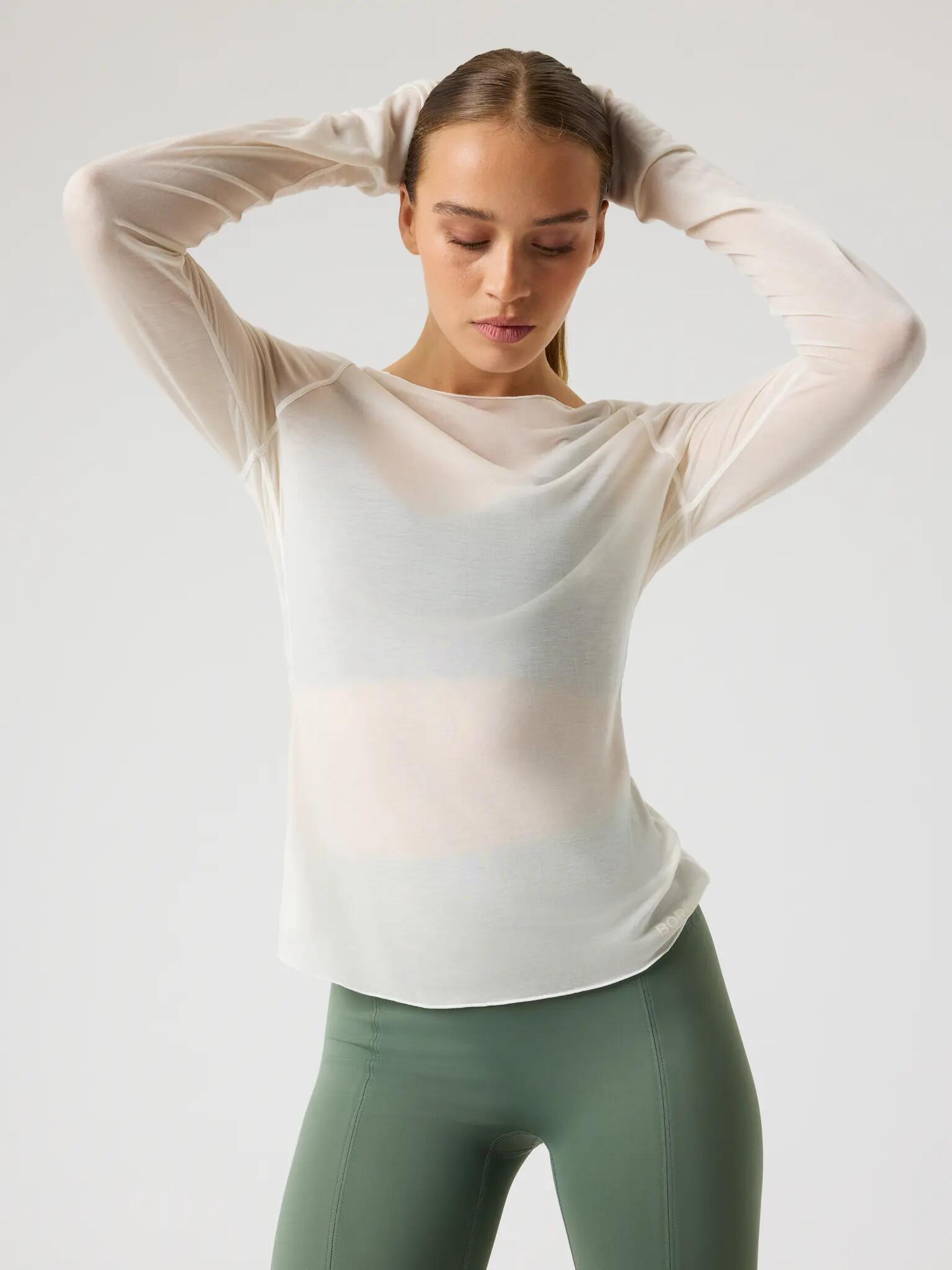 bjorn_borg STUDIO LIGHT LONG SLEEVE TOP — top manches longues légère 5/5