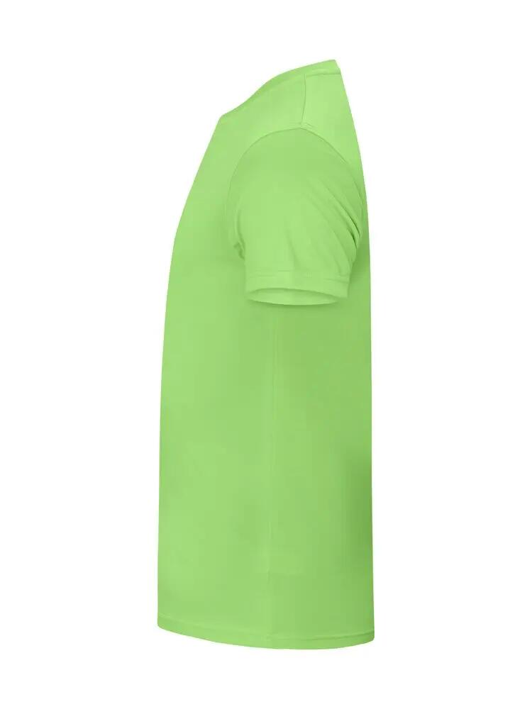 clique Basic Active-T T-shirt homem 100% poliéster – Active Green 2/4