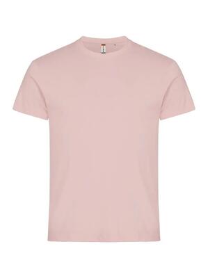 Clique basic-t aansluitend t‑shirt katoen candy pink