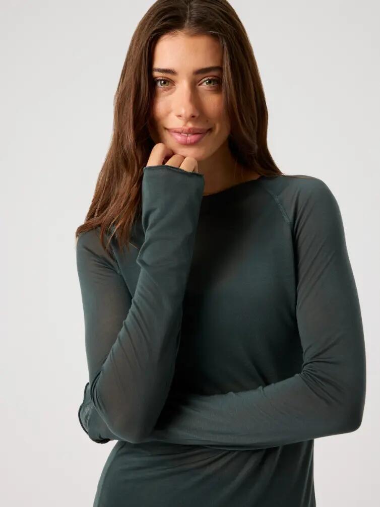 bjorn_borg STUDIO LIGHT LONG SLEEVE TOP dames URBAN CHIC 4/5