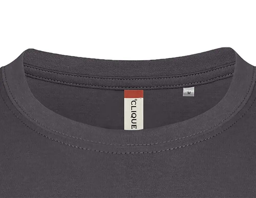 clique Basic-T Camiseta masculina ajustada de algodón 5/5