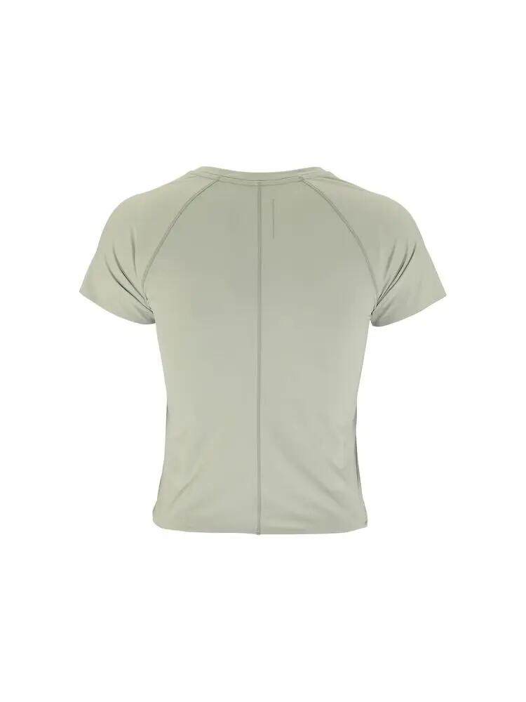 craft Hypervent Cropped Tee W – t-shirt running corta, vestibilità aderente 4/7
