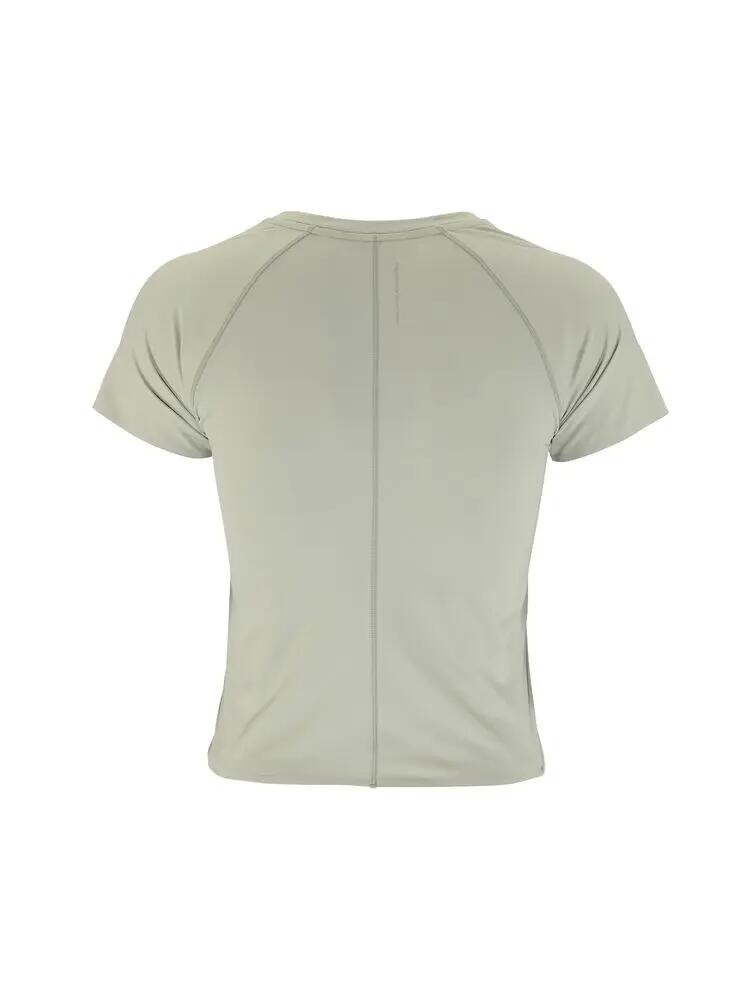 craft Hypervent Cropped Tee W – t-shirt running corta, vestibilità aderente 3/7