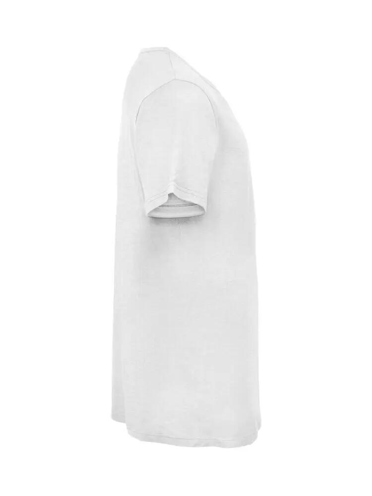 clique T-shirt Basic-T Loose Fit en coton blanc 4/4