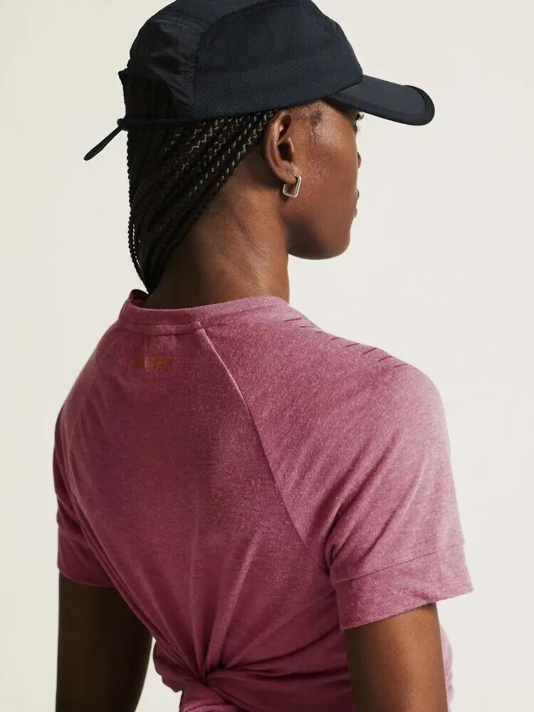 craft Wool SS Tee W T-shirt korte mouw gerecycled polyester en wol 6/7