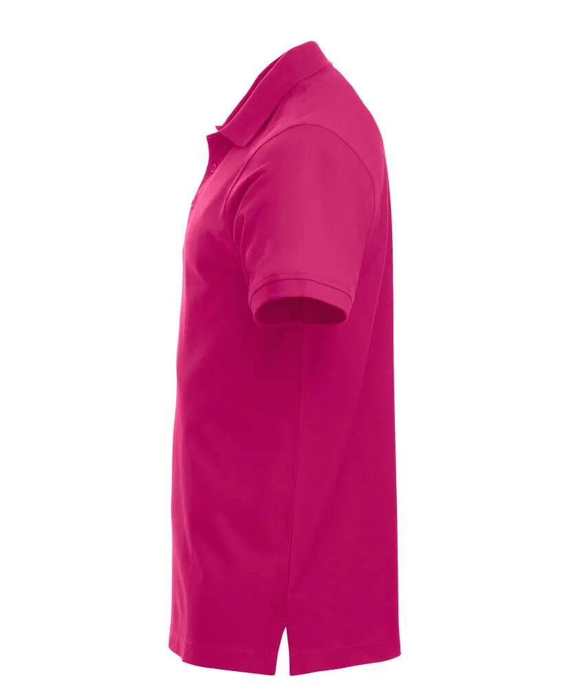 clique Classic Lincoln S/S polo — corte moderno, 100% algodón 3/4