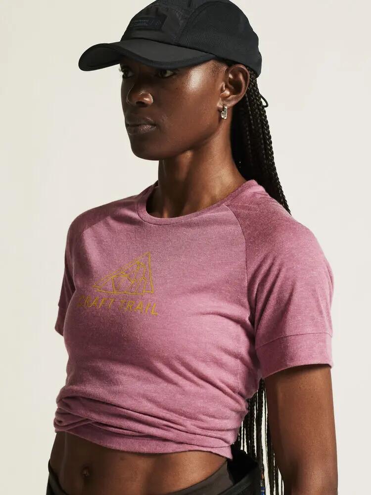 craft Wool SS Tee W T-shirt korte mouw gerecycled polyester en wol 4/7
